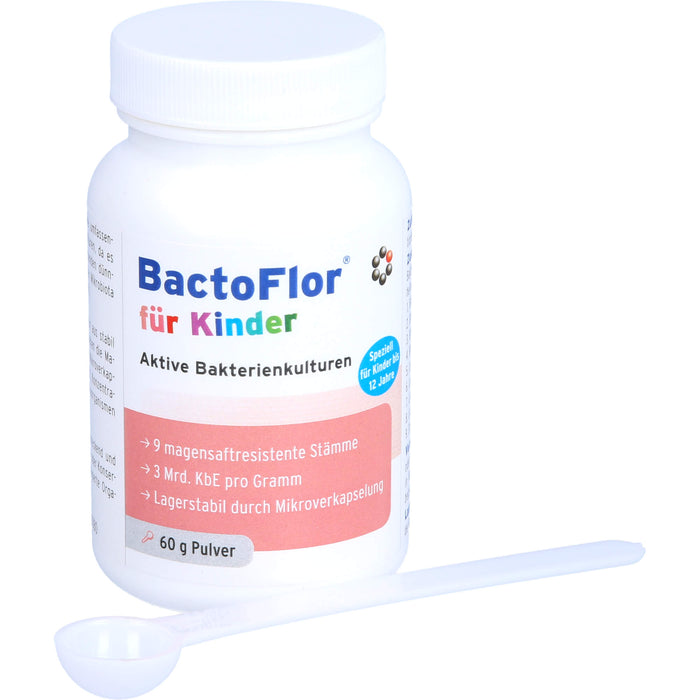 BactoFlor für Kinder aktive Bakterienkulturen Pulver, 60 g Pulver