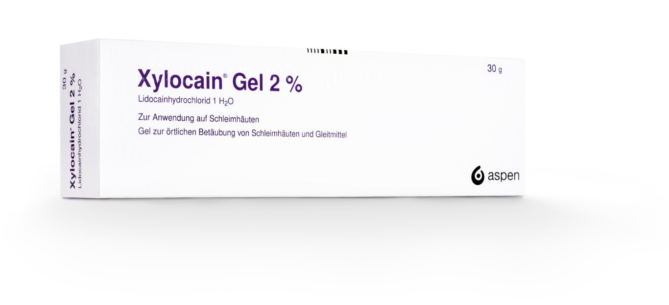 Xylocain Gel 2 % zur örtlichen Betäubung und Gleitmittel, 30 g Gel