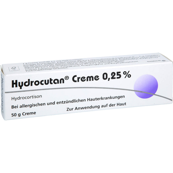 Hydrocutan Creme 0,25 % Hydrocortison, 50 g Crème