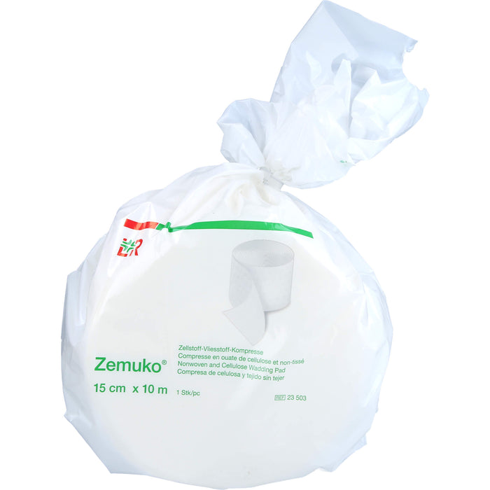 Zemuko Kompresse gerollt 15 cm x 10 m, 1 pc Compresses