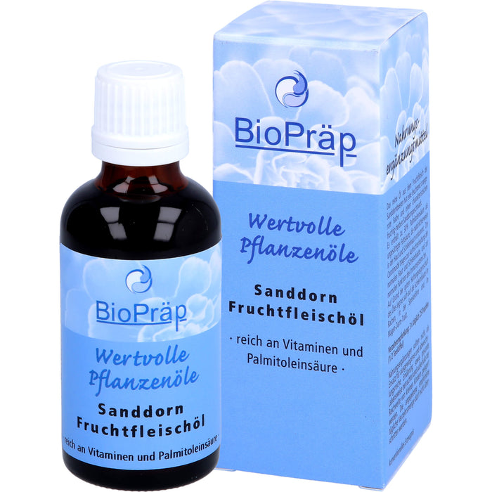 BioPräp Sanddorn Fruchtfleischöl, 50 ml Oil