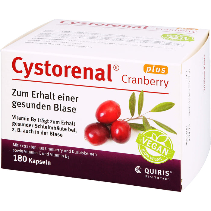 Cystorenal Cranberry plus, 180 St KAP