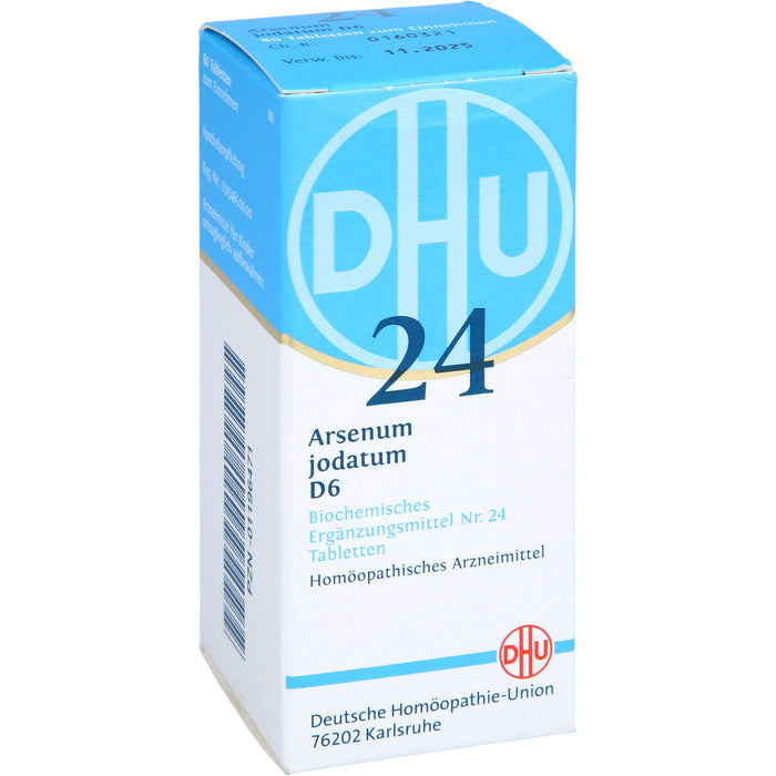 DHU Schüßler-Salz Nr. 24 Arsenum jodatum D6 Tabletten, 80 pcs. Tablets