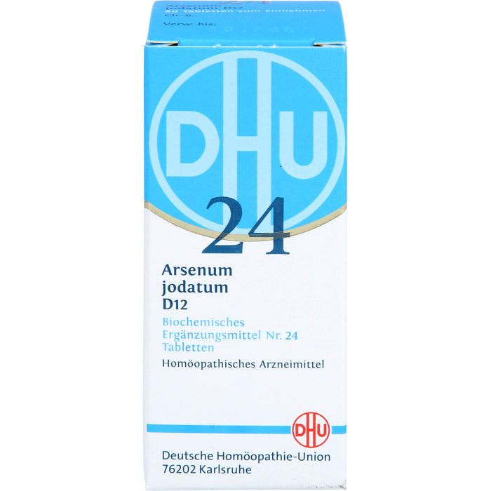 DHU Schüßler-Salz Nr. 24 Arsenum jodatum D12 Tabletten, 80 pcs. Tablets