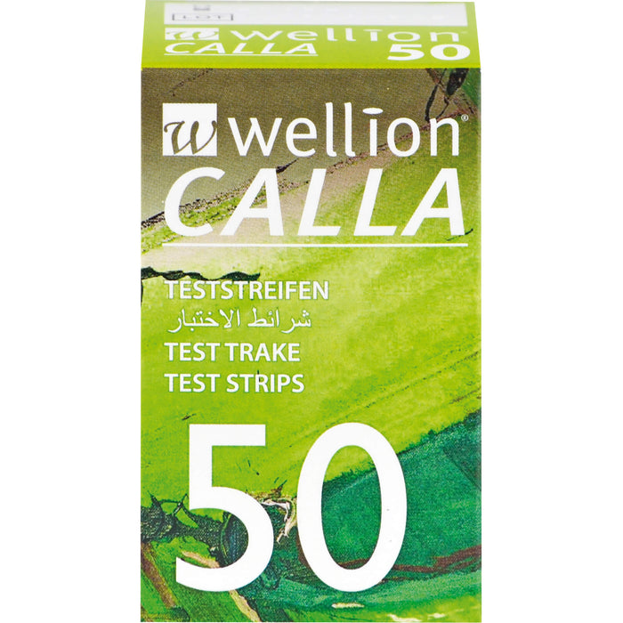 Wellion Calla Blutzuckerteststreifen, 50 pcs. Test strips