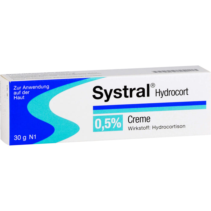 Systral Hydrocort 0.5% Creme bei allergischen & entzündlichen Hauterkrankungen, 30 g Cream