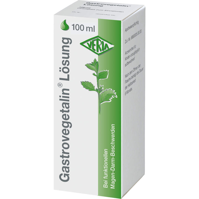 Gastrovegetalin Lösung bei Magen-Darm-Beschwerden, 100 ml Lösung