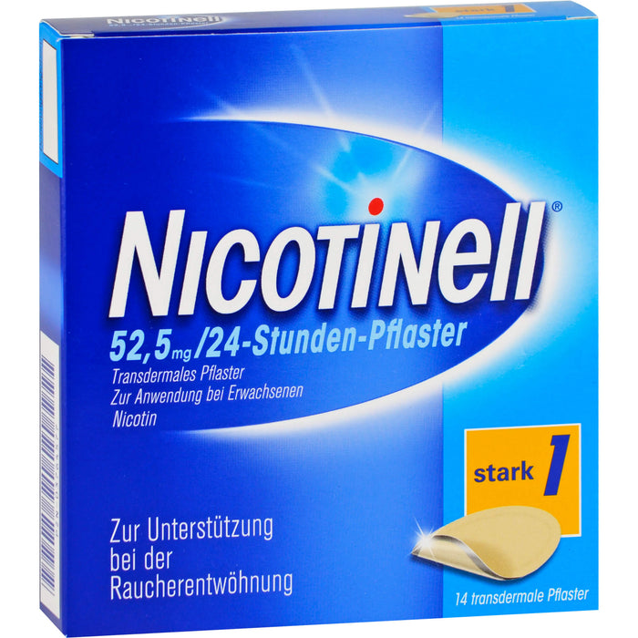Nicotinell 21 mg / 24-Stunden-Pflaster Reimport EurimPharm, 14 pc Pansement