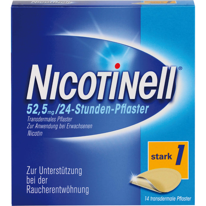 Nicotinell 21 mg / 24-Stunden-Pflaster Reimport EurimPharm, 14 pcs. Patch