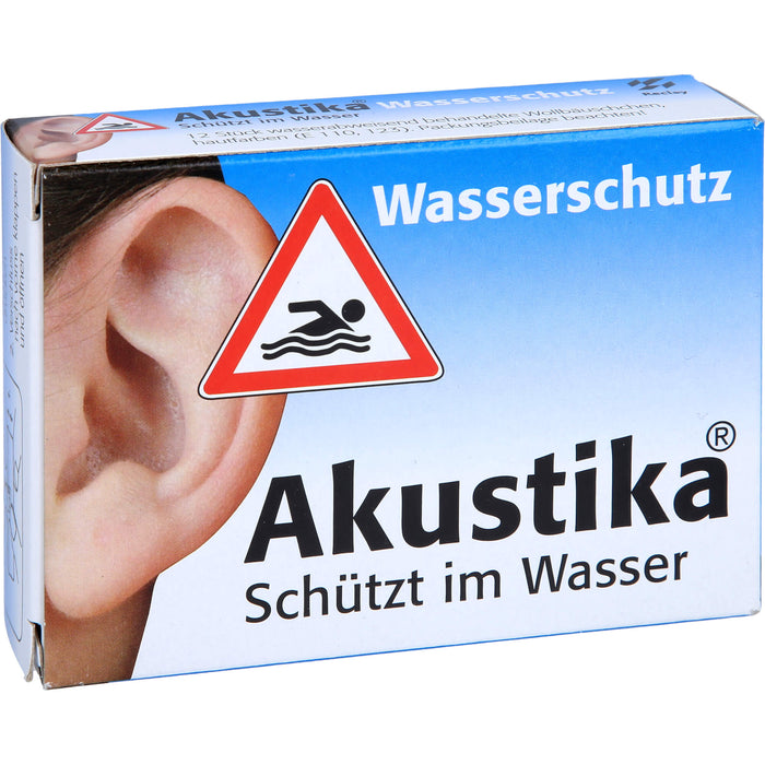 Akustika Wasserschutz Ohrschutz Wollebäuschchen, 1 St. Packung