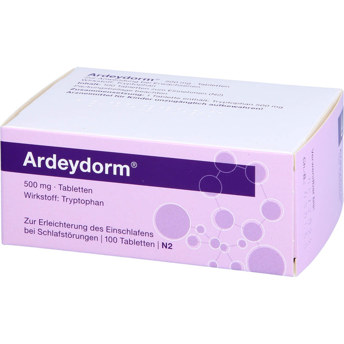 Ardeydorm Tabletten bei Schlafstörungen, 100 pcs. Tablets