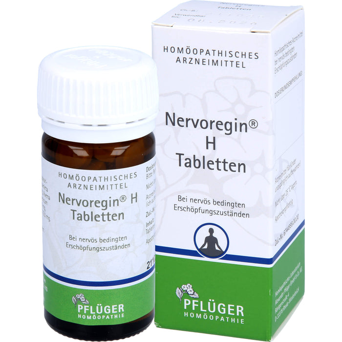 Nervoregin H Tabletten bei nervös bedingten Erschöpfungszuständen, 100 St. Tabletten