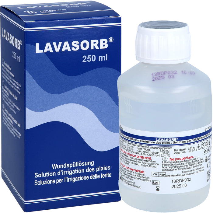 LAVASORB Wundspüllösung, 250 ml Lösung