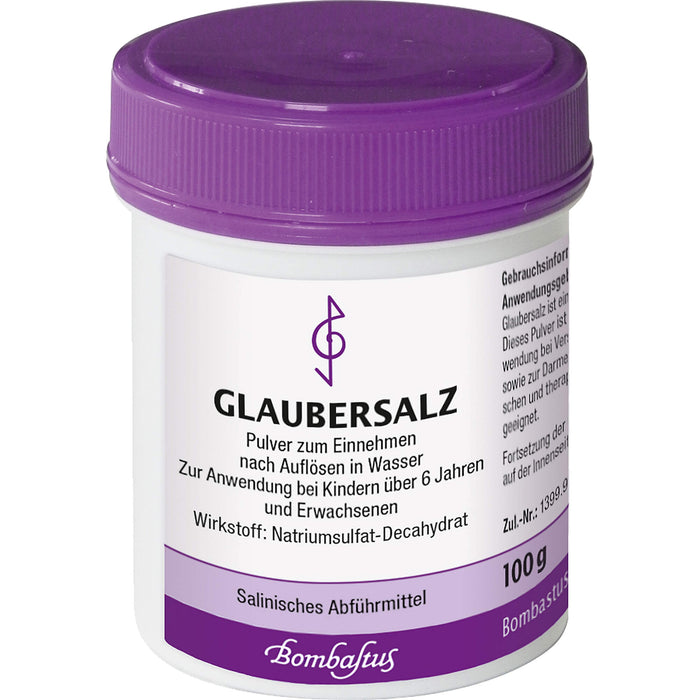 Bombastus Glaubersalz, 100 g Powder