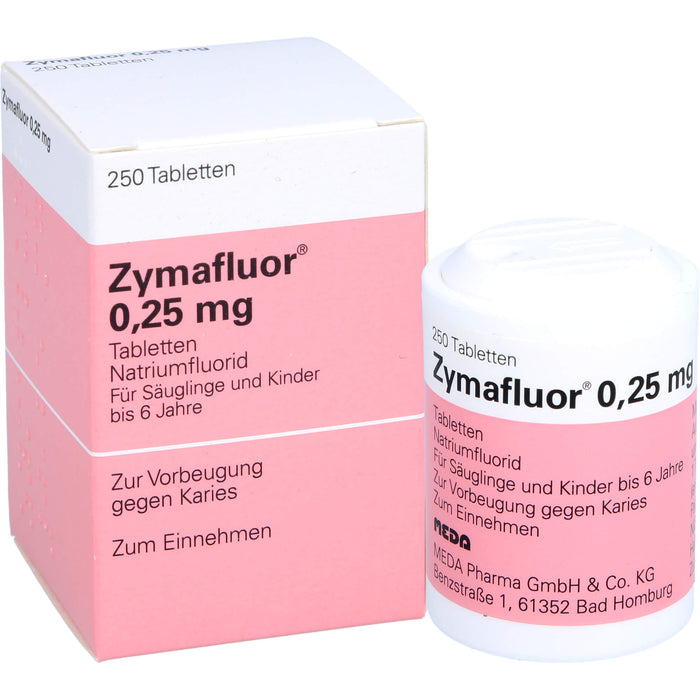 Zymafluor 0,25 mg Tabletten, 250 St. Tabletten