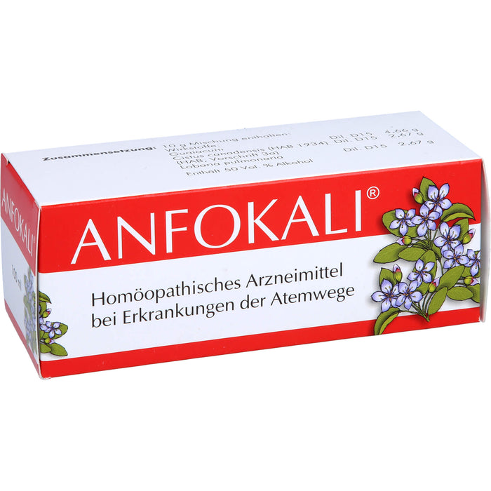 ANFOKALI Tropfen bei Erkrankungen der Atemwege, 100 ml Lösung