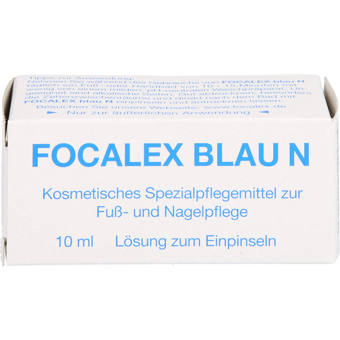 Focalex Blau N Lösung zur Fuß- und Nagelpflege, 10 ml Lösung