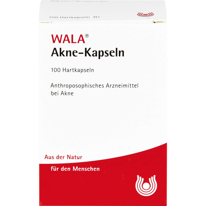 WALA Akne-Kapseln, 100 pcs. Capsules