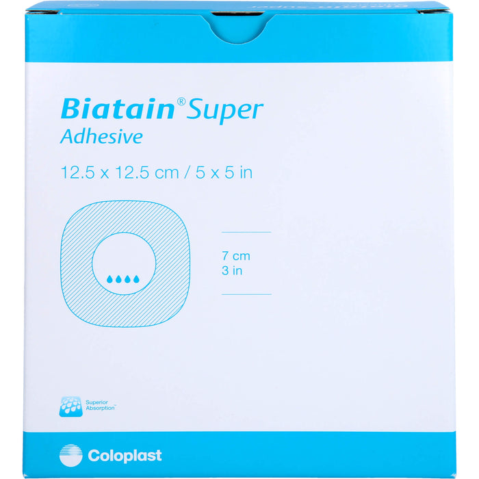 Biatain Super selbst-haftend Superabs.12,5x12,5cm, 10 St VER