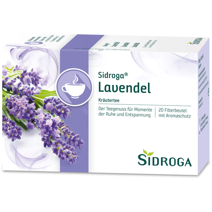 Sidroga Lavendel Arzneitee, 20 pcs. Filter bag