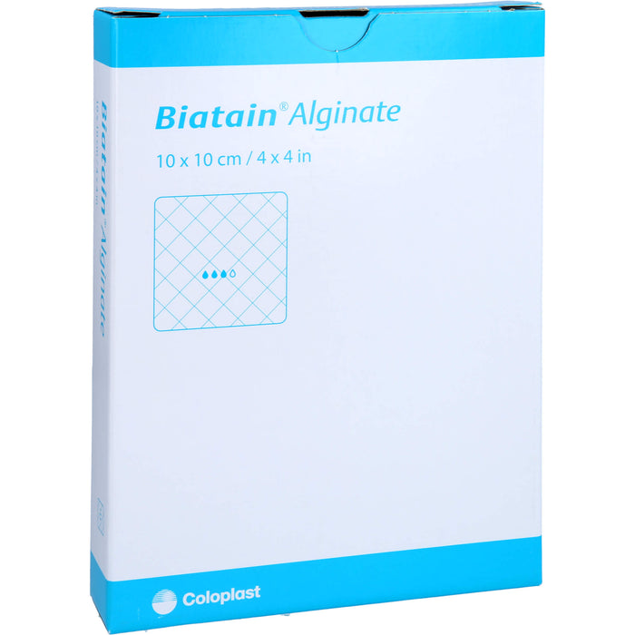 Biatain Alginate Kompressen 10x10cm, 10 St VER