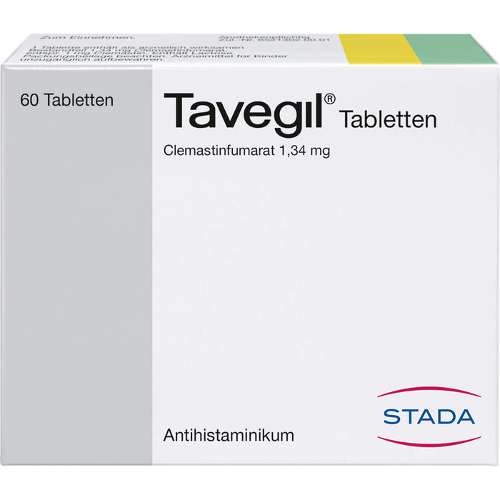 Tavegil Tabletten Antihistaminikum, 50 pcs. Tablets