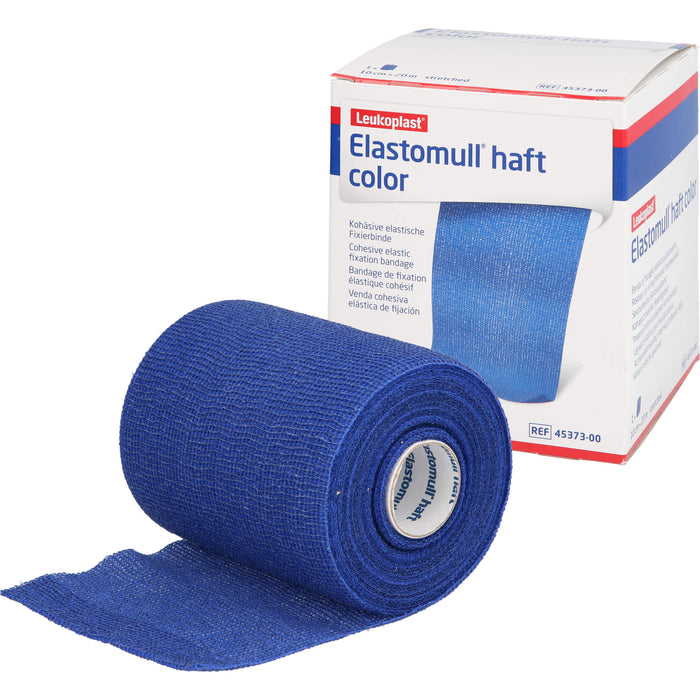 ELASTOMULL HAFT 20MX10CM color blau, 1 St BIN