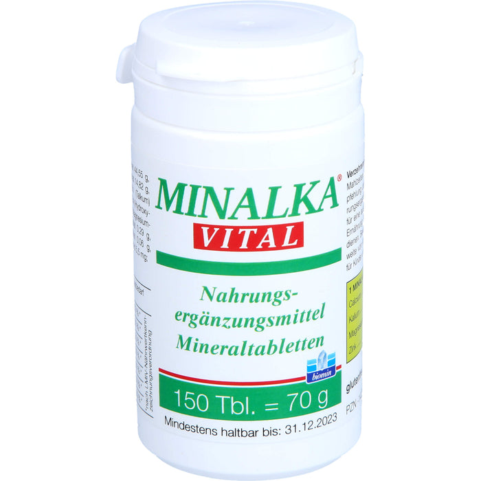 MINALKA vital Mineraltabletten, 150 pcs. Tablets