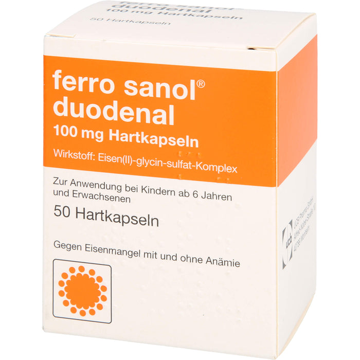 ferro sanol duodenal Kapseln gegen Eisenmangel, 50 St. Kapseln