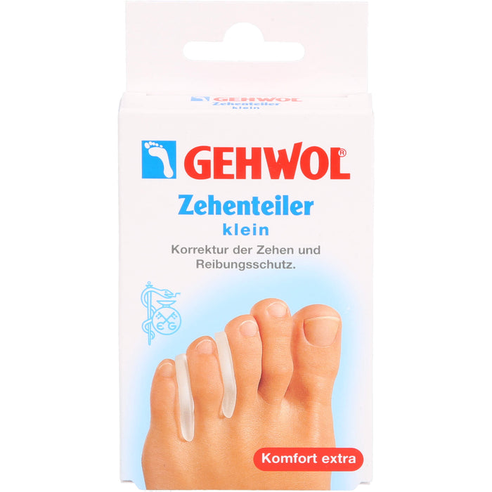 GEHWOL Polymer-Gel Zehenteiler klein, 3 pc Séparateur d'orteils