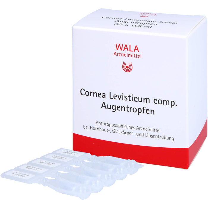 WALA Cornea/Levisticum comp. Augentropfen, 30 pc Pipettes à dose unique