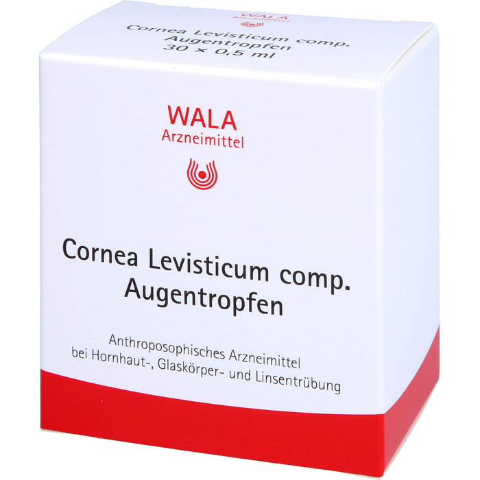 WALA Cornea/Levisticum comp. Augentropfen, 30 pc Pipettes à dose unique