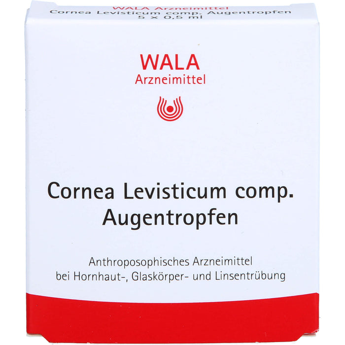 WALA Cornea/Levisticum comp. Augentropfen, 5 pcs. Single-dose pipettes