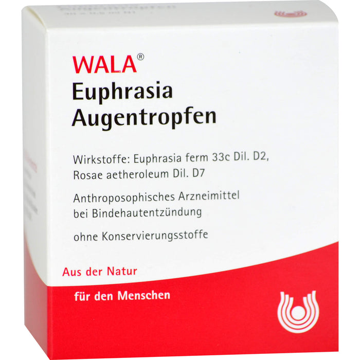 WALA Euphrasia Augentropfen, 30 pcs. Single-dose pipettes