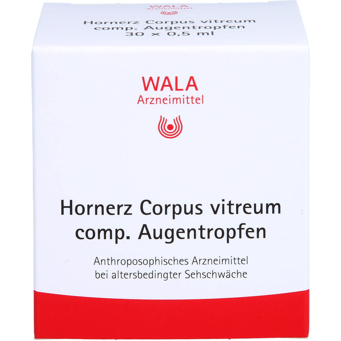 WALA Hornerz corpus vitreum comp. Augentropfen, 30 pcs. Solution