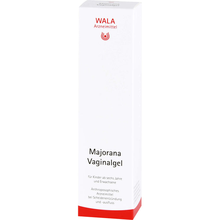 WALA Majorana Vaginalgel bei Scheidenentzündung und -ausfluss, 100 g Gel