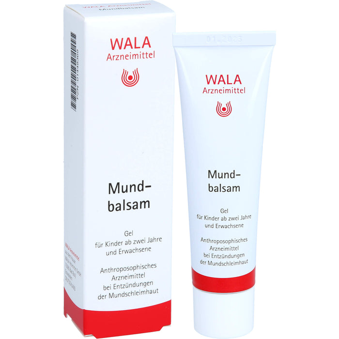 WALA Mundbalsam Gel bei Entzündungen der Mundschleimhaut, 30 g Gel