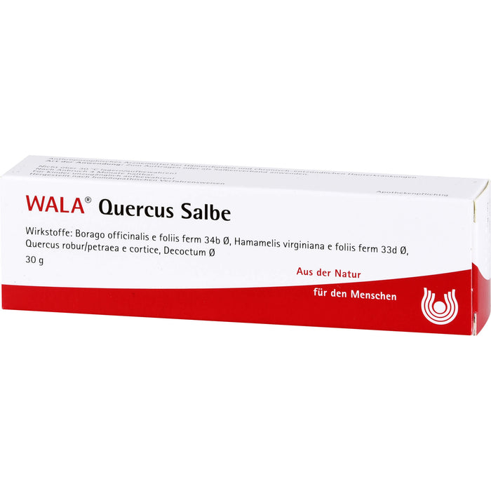 WALA Quercus Salbe bei Hämorrhoiden, 30 g Onguent