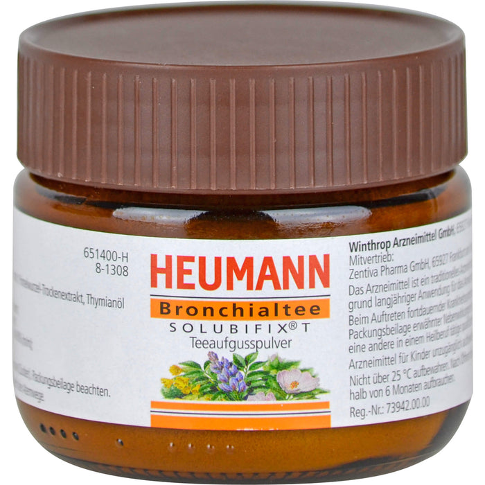 HEUMANN Bronchialtee Solubifix Teeaufgusspulver, 30 g Poudre