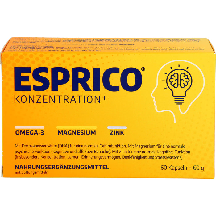 ESPRICO diätetisches Lebensmittel Kapseln, 60 pc Capsules