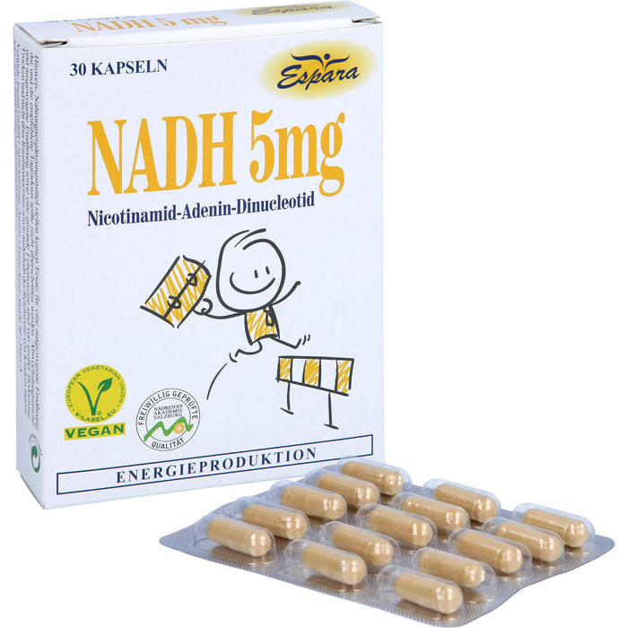 Espara NADH 5 mg Kapseln, 30 pcs. Capsules