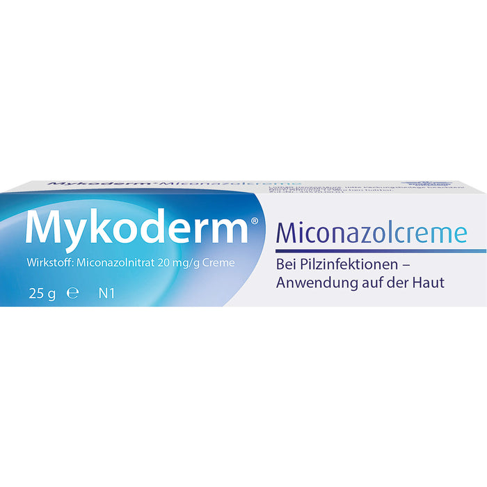 Mykoderm Miconazolcreme, 25 g Crème