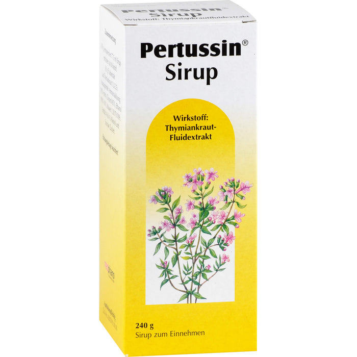 Pertussin Sirup bei Erkältungskrankheiten der Atemwege, 240 g Solution