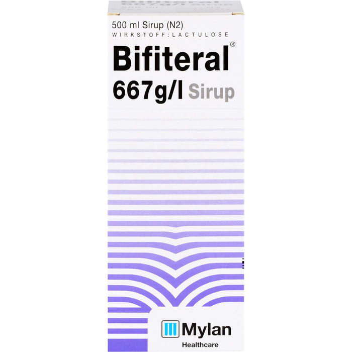 Bifiteral Sirup gegen Verstopfung, 500 ml Lösung