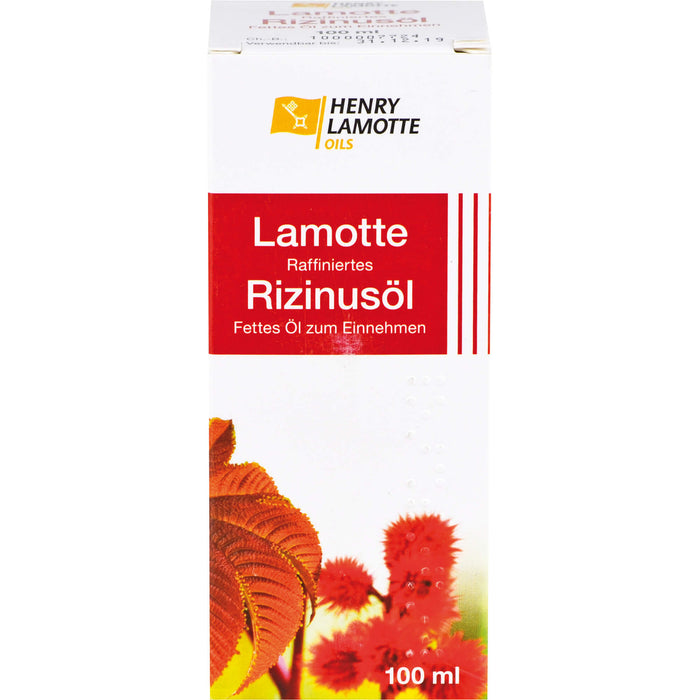 HENRY LAMOTTE Raffiniertes Rizinusöl zum Einnehmen, 100 ml Oil