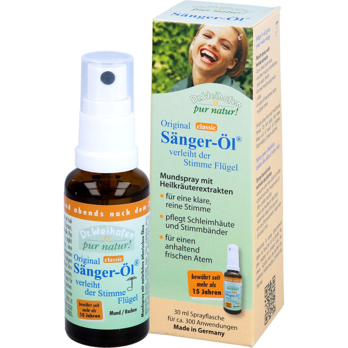 Sänger-Öl Dr. Weihofen pur natur, 30 ml Lösung