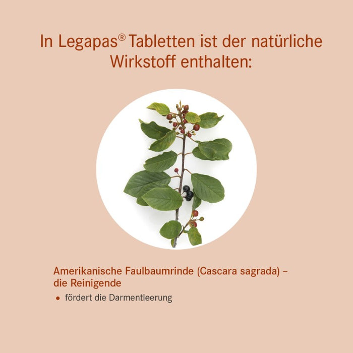 Legapas Tabletten bei Verstopfung, 40 pcs. Tablets