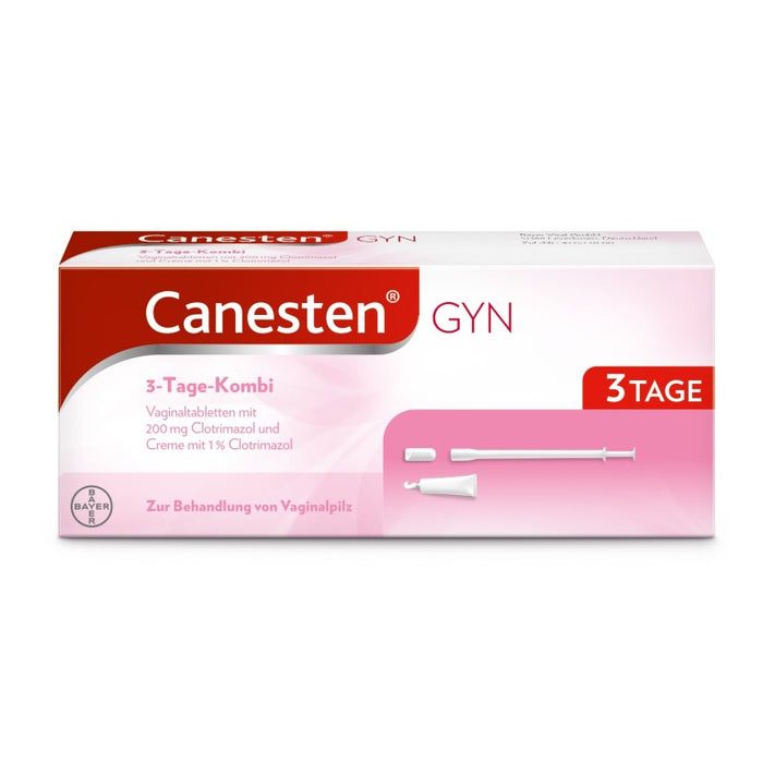 Canesten Gyn 3-Tage-Kombi Vaginaltabletten und Creme, 1 pcs. Combipack