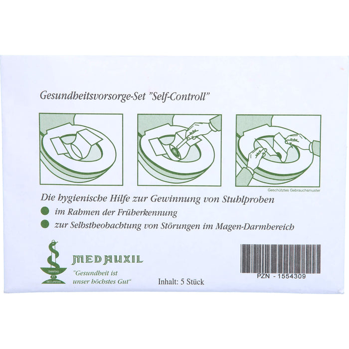 MED AUXIL Gesundheitsvorsorge-Set Self Controll, 5 pcs. Pack