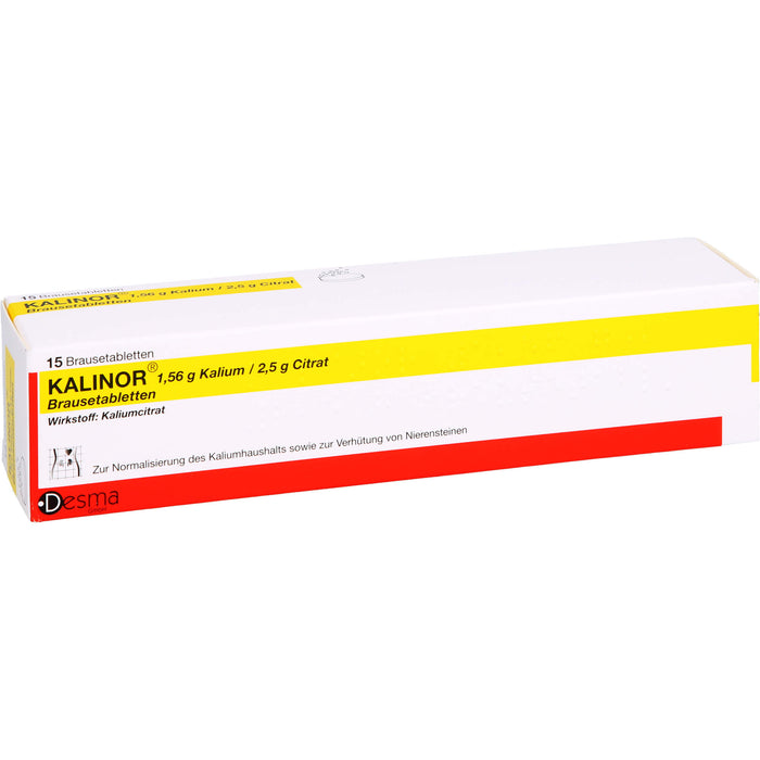 Kalinor Brausetabletten, 15 St. Tabletten